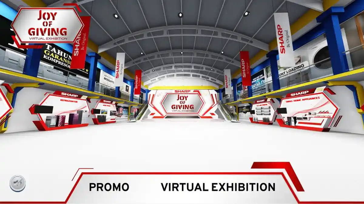 Sambut Natal dan Tahun Baru, Sharp Gelar Virtual Exhibition Bertabur Diskon