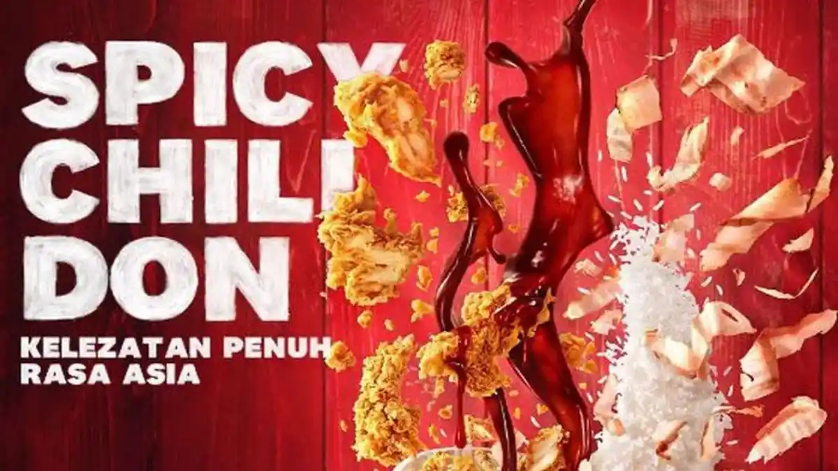 Promo KFC Hari Ini 29 Agustus 2022, Spicy Chili Don hanya Rp14.545
