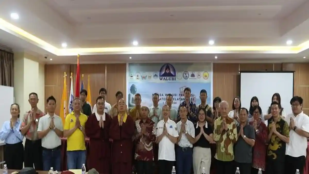 Tjik Harun 'Ko Awi' Terpilih Kembali sebagai Ketua DPD WALUBI Sumsel - Tribunsumsel.com