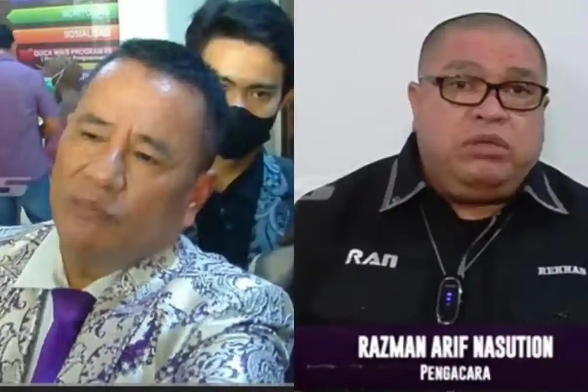 Urusan Ranjang Diusik, Hotman Paris Emosi Seret Razman Nasution ke Pengadilan : No Mercu, No Maaf !