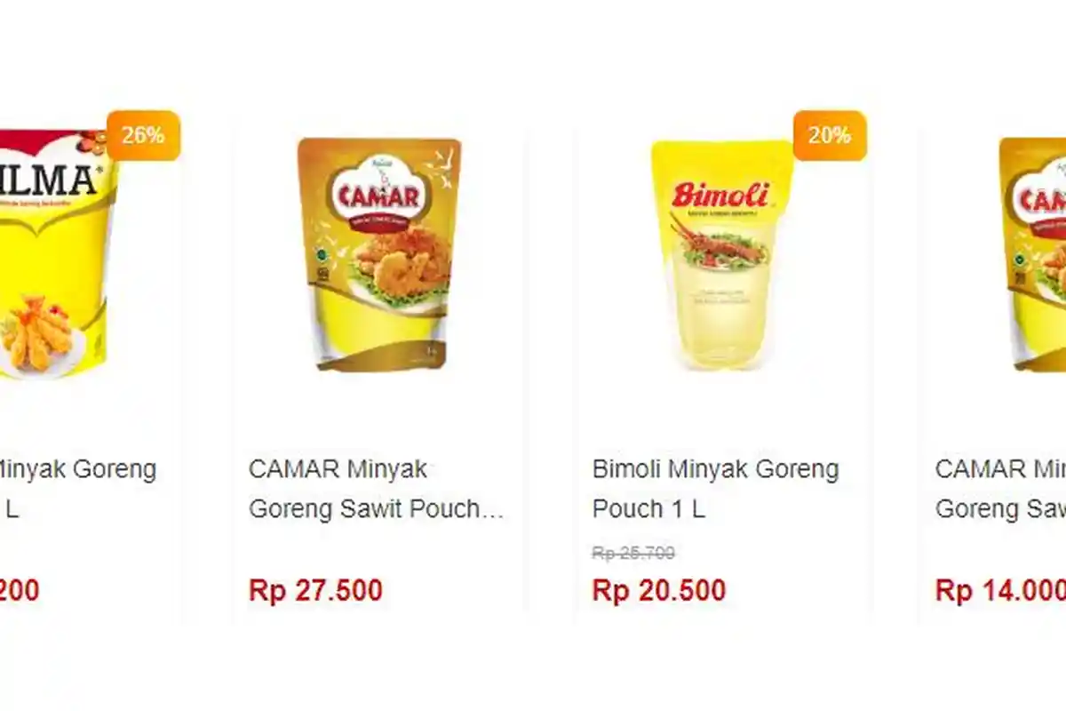 Harga Minyak Goreng di Alfamart dan Alfamidi Hari Ini Rabu 29 Maret 2023: Filma 2L Jadi Rp 38.200