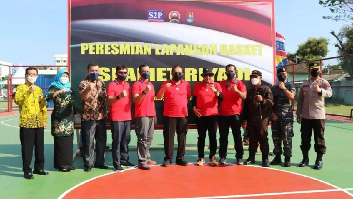 Cilacap Kini Punya Lapangan Basket Slamet Riyadi, Bupati: Cari Talenta Bagus, Didukung Fasilitas
