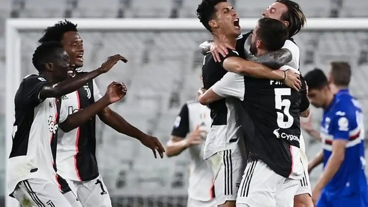 Juventus Kunci Gelar Scudetto Seri A 2019-2020 setelah Tundukkan Sampdoria 2-0