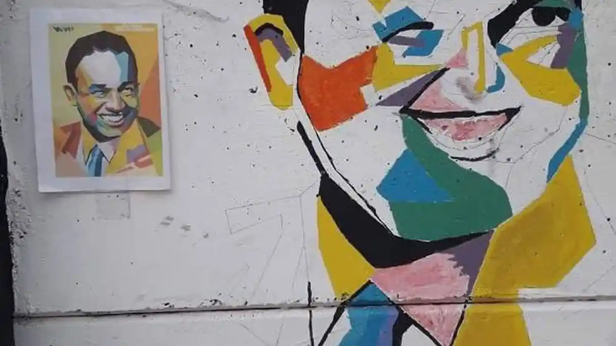 Ada Mural Lukisan Dirinya, Anies: Kreatif, Kalau Saya Tahu Itu di Mana, Saya Datengin
