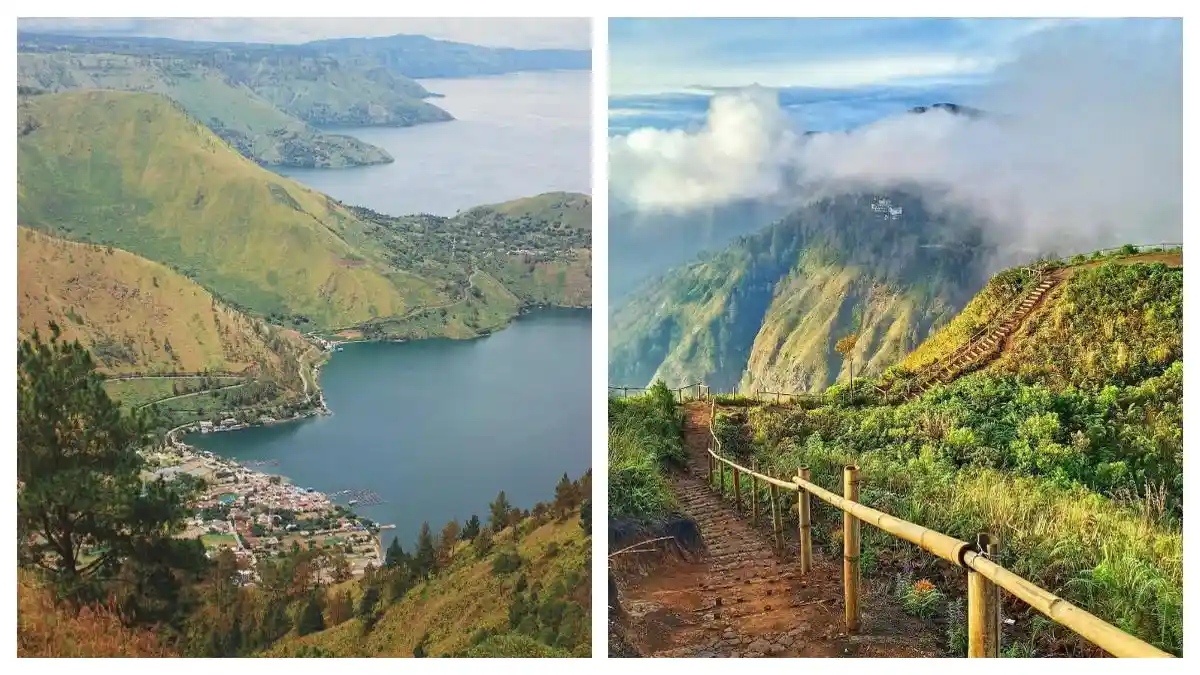 Spot Tersembunyi Lihat Danau Toba dari Atas Bukit di Karo Sumatera Utara, 4 Jam dari Medan