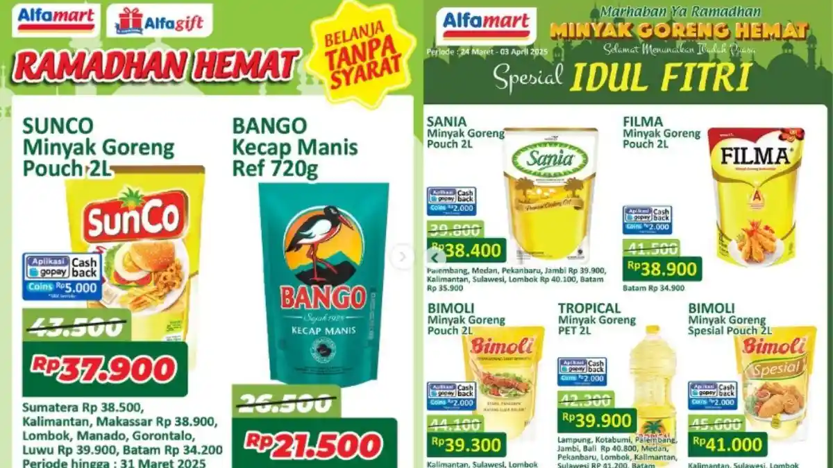 Katalog Promo Alfamart Hari Ini 31 Maret 2025, Banting Harga⁣⁣⁣ Spesial Hari Raya Idul Fitri 2025
