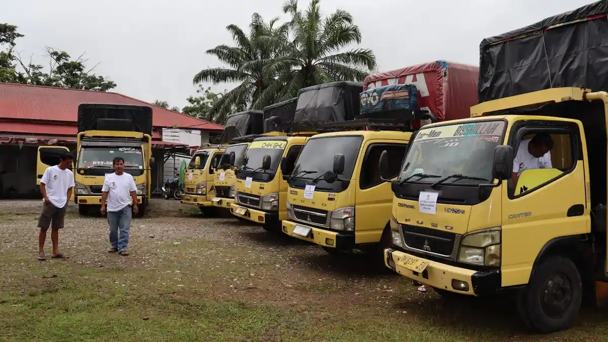 KPU Merangin Distribusikan Logistik Pilkada 2024 ke 24 Kecamatan Secara Bertahap