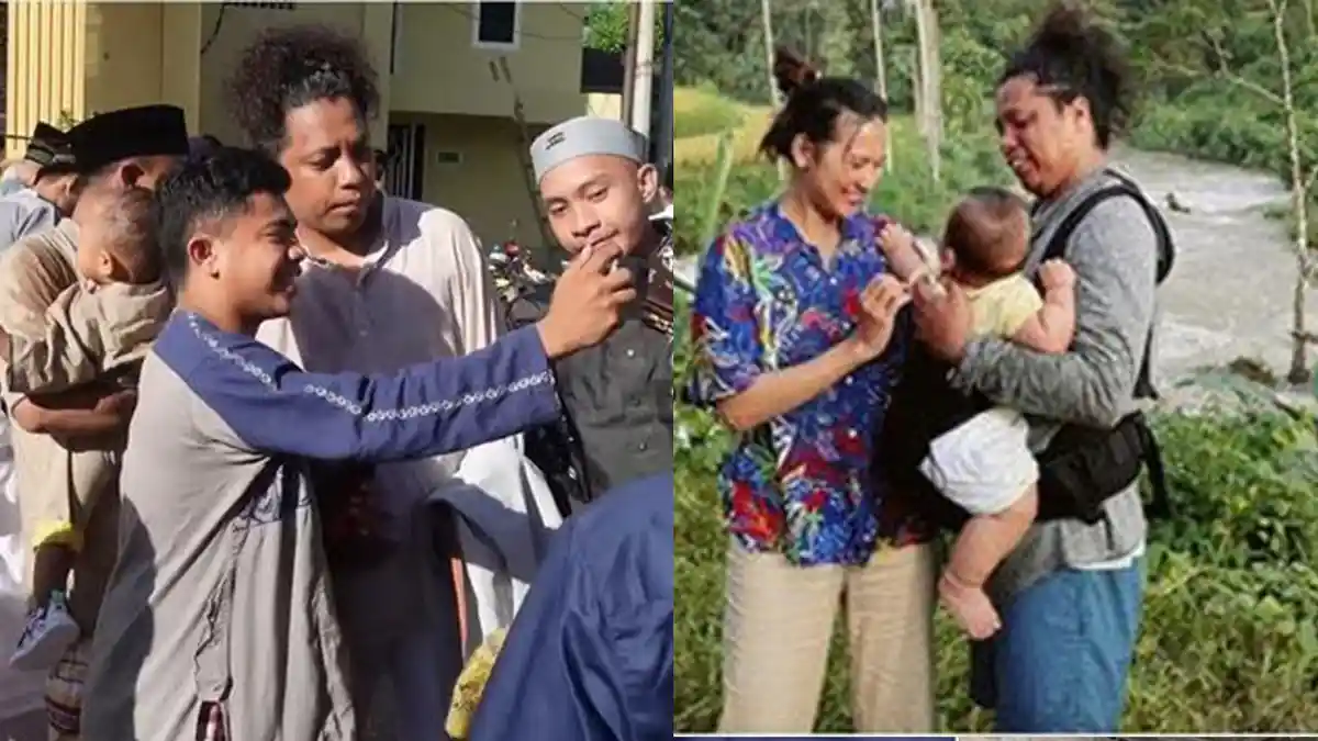 Anak Indah Permatasari Jadi Rebutan di Kampung Arie Kriting hingga Dapat Hadiah