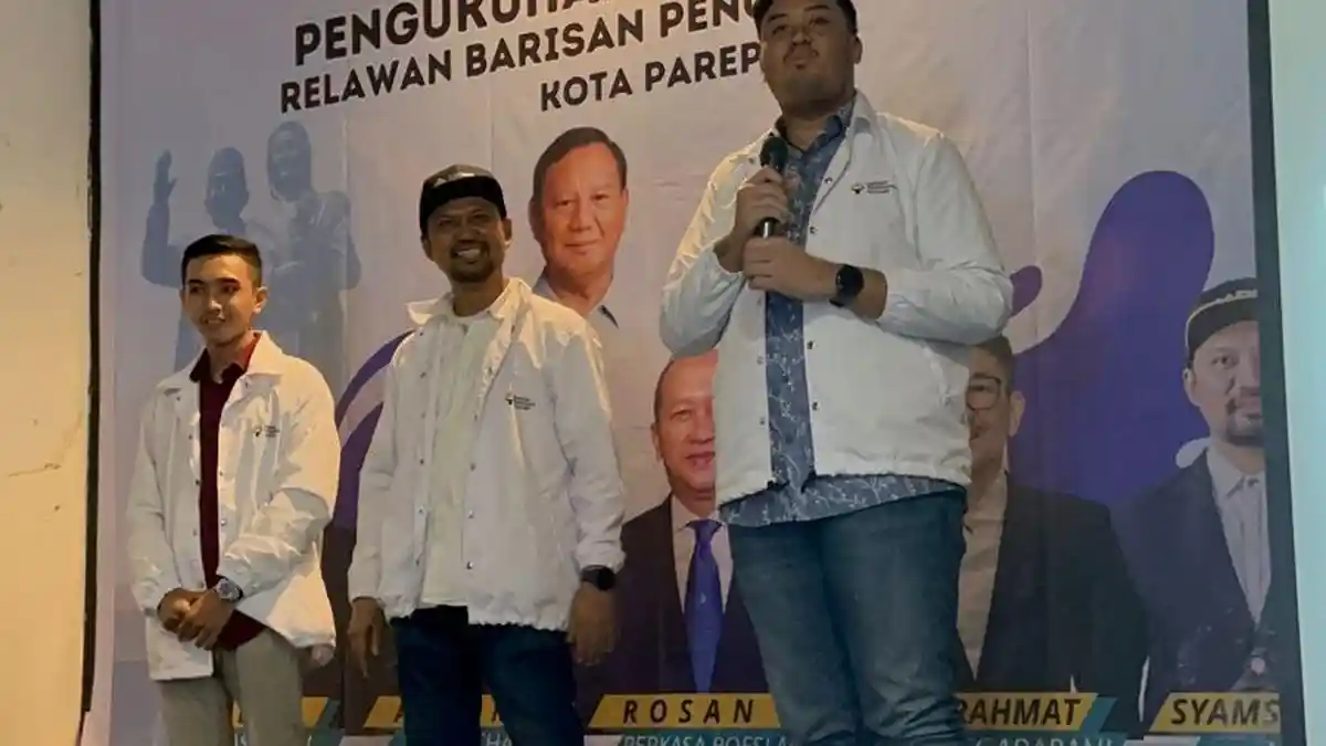 Anak Ketua Nasdem Pinrang Gabung Relawan Pemenangan Prabowo - Gibran