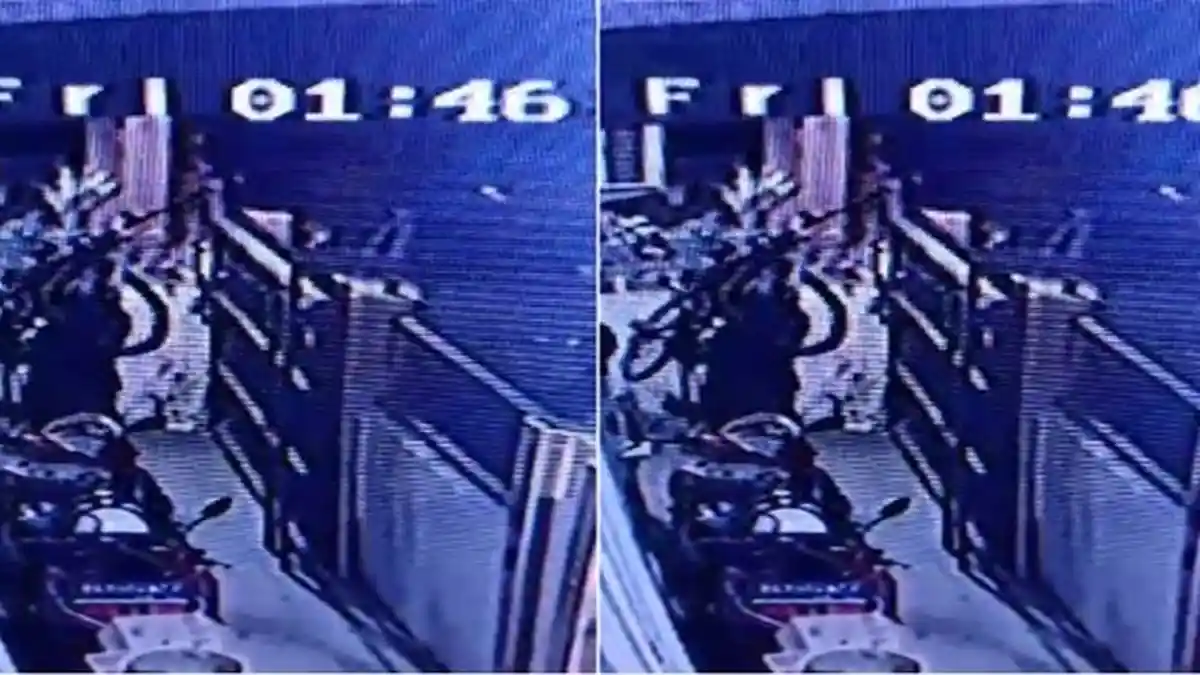 Terekam CCTV, Bukan Ambil Motor, Pencuri di Palembang Ini Pilih Ambil Sepeda Pacific  