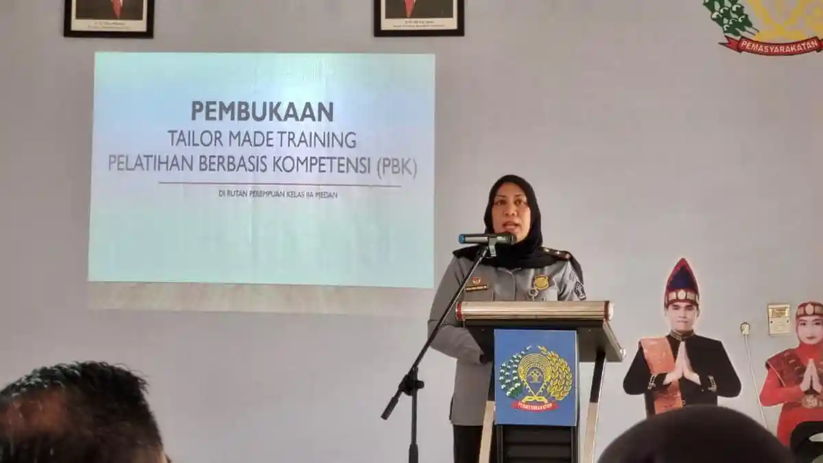 Belasan Warga Binaan Rutan Perempuan Medan Ikuti Pelatihan, Bekal saat Kembali ke Keluarga