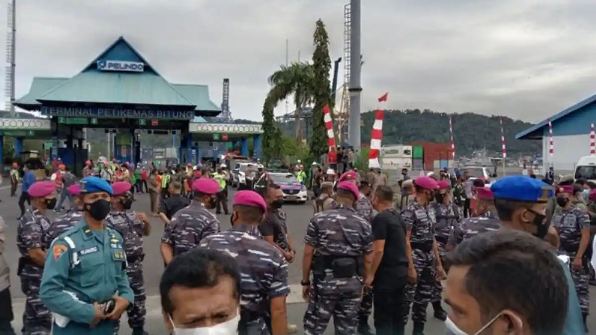 Ribuan Personel Polda Sulut Amankan Kunjungan Kerja Presiden Jokowi