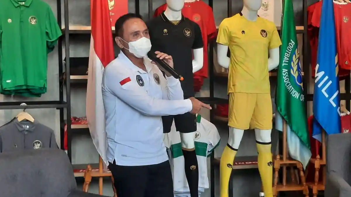 Iwan Bule Bangga, Timnas Indonesia Punya Jersey Ketiga