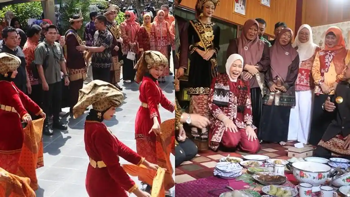 Pesona Bumi Tunggu Tubang : Gurihnya Sayur Bawak Gulai Pikat Pengunjung Anjungan Muara Enim - Sripoku.com