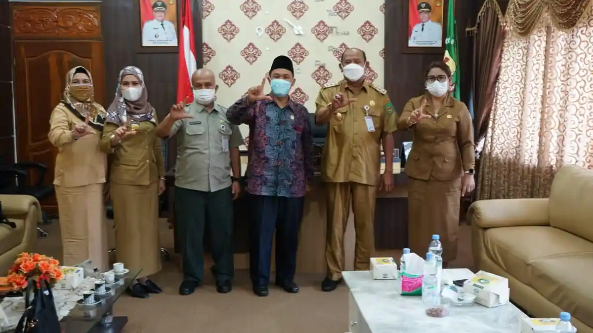 Wabup Langkat Jelaskan Kondisi Terkini Penanganan Covid-19: Kami Zona Kuning