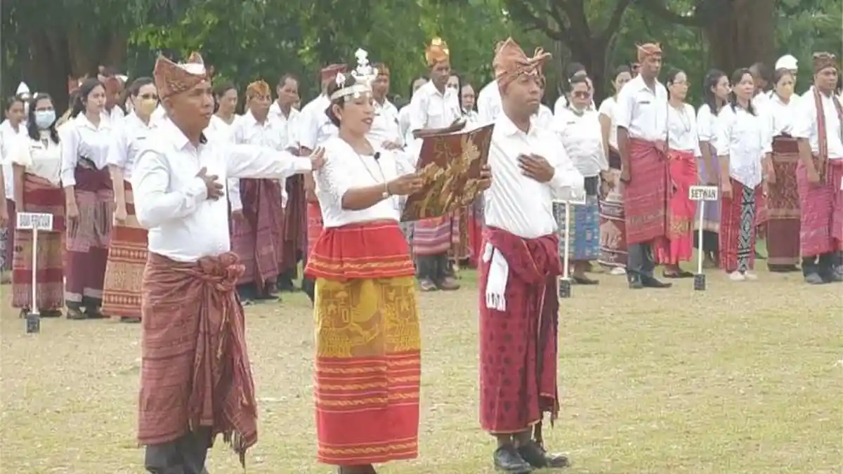 Peringati Hari Sumpah Pemuda, Sekda Belu Ajak ASN Jadi Pelopor Jaga Persatuan