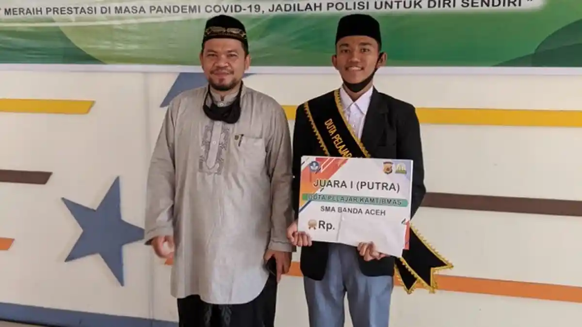 Achmad Atha Zayyan Duta Kamtibmas Kota Banda Aceh