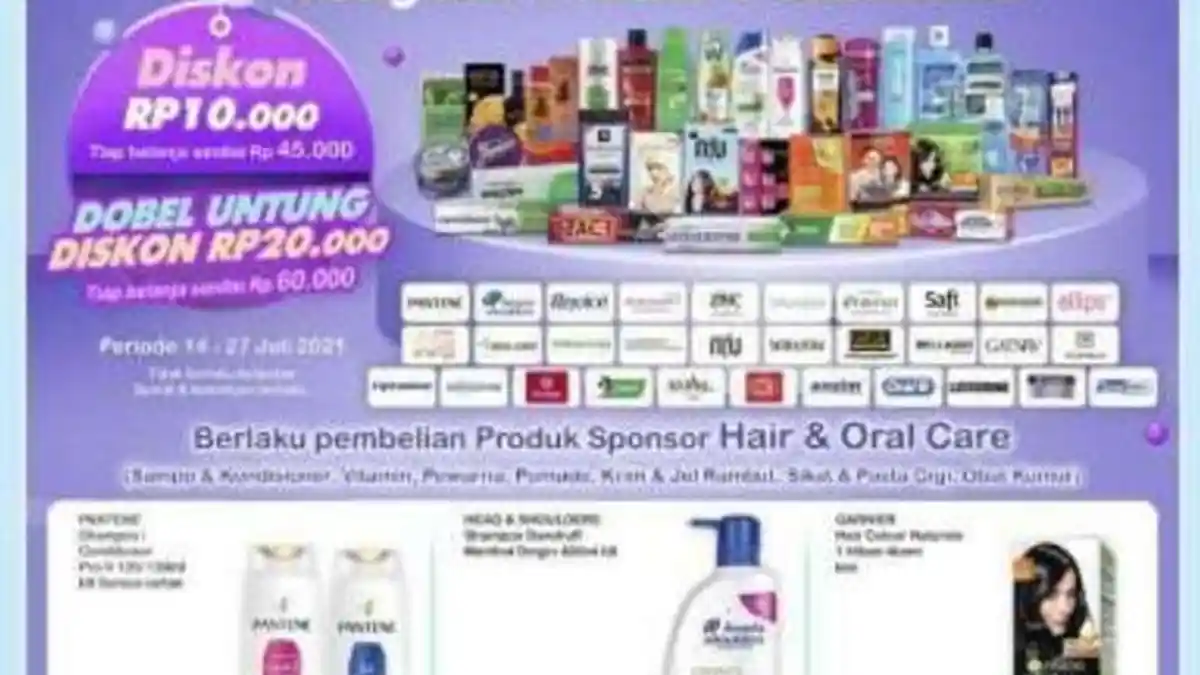 BARU Promo Indomaret Hari ini Rabu 14 Juli 2021, Beli 2 Lebih Hemat dan Dapatkan Diskon Rp 10.000
