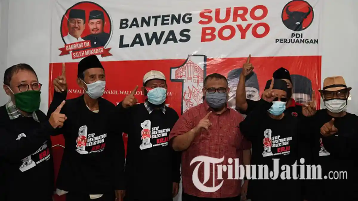 Banteng Lawas: Sudah 73 Persen Kader PDI Perjuangan Surabaya Pilih Eri Cahyadi-Armuji