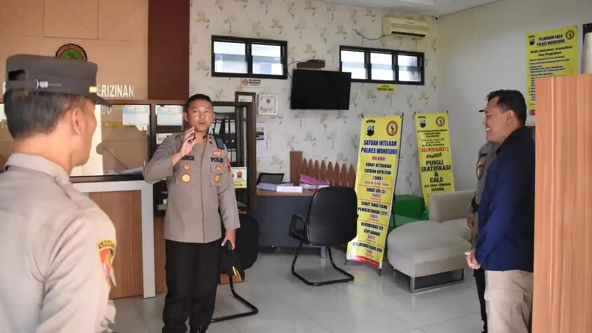 Persiapkan Pembangunan Zona Integritas, Wakapolres Wonosobo Cek Tempat Layanan SKCK & SPKT