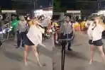 Pinkan Mambo dan Arya Khan Kena Tegur Saat Live Ngamen di Jalan, Ini Penjelasannya