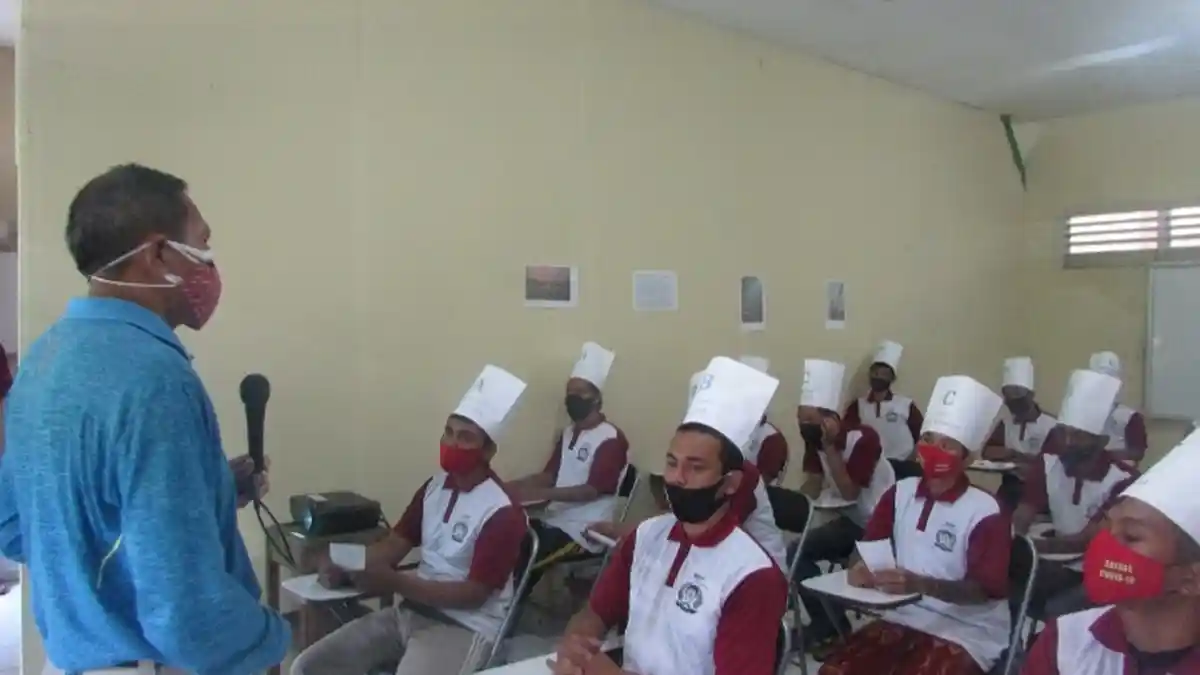 36 Warga Binaan dan Anak Lapas Kelas I Malang Ikut Masa Orientasi Siswa Baru