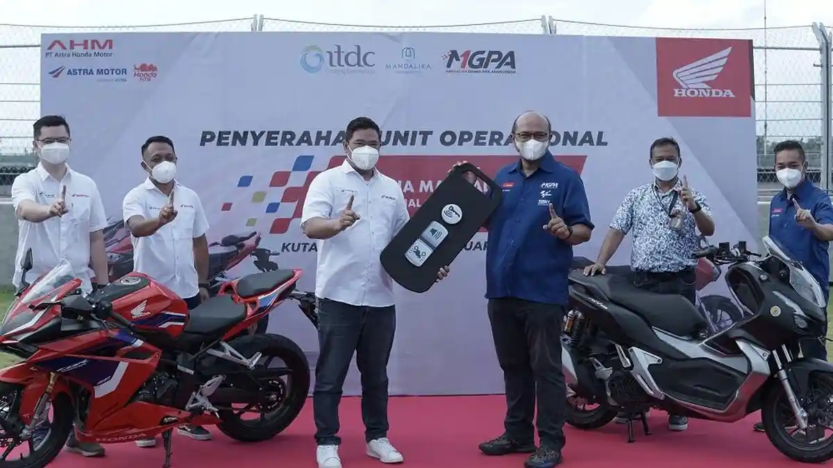 72 Honda ADV 150 Siap Perlancar Mobilisasi MotoGP Mandalika