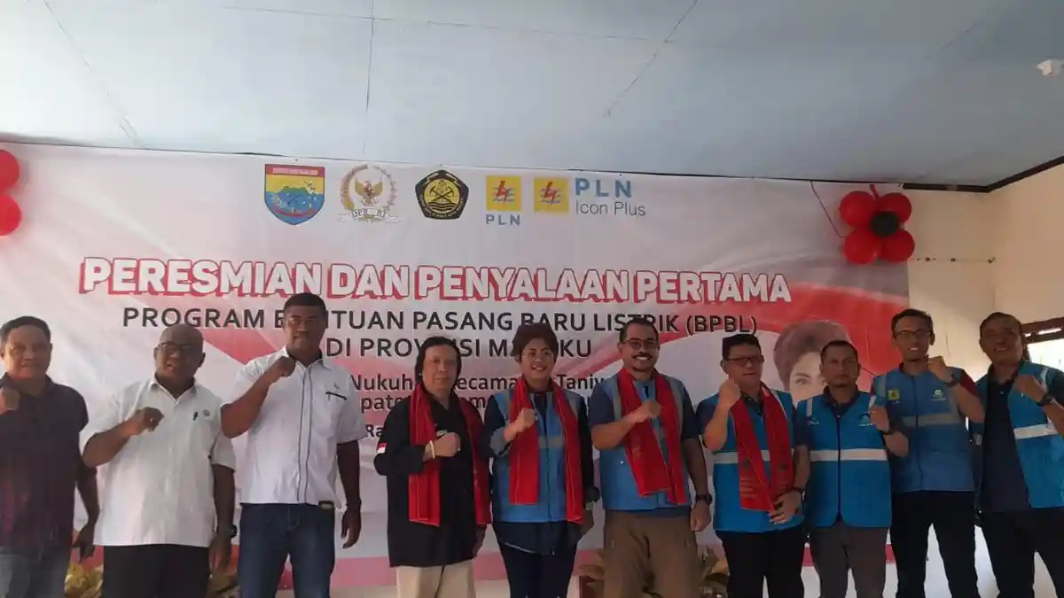 Realisasi Program BPBL PLN, 3500 Warga Kurang Mampu di Maluku dan Malut Akhirnya Nikmati Listrik