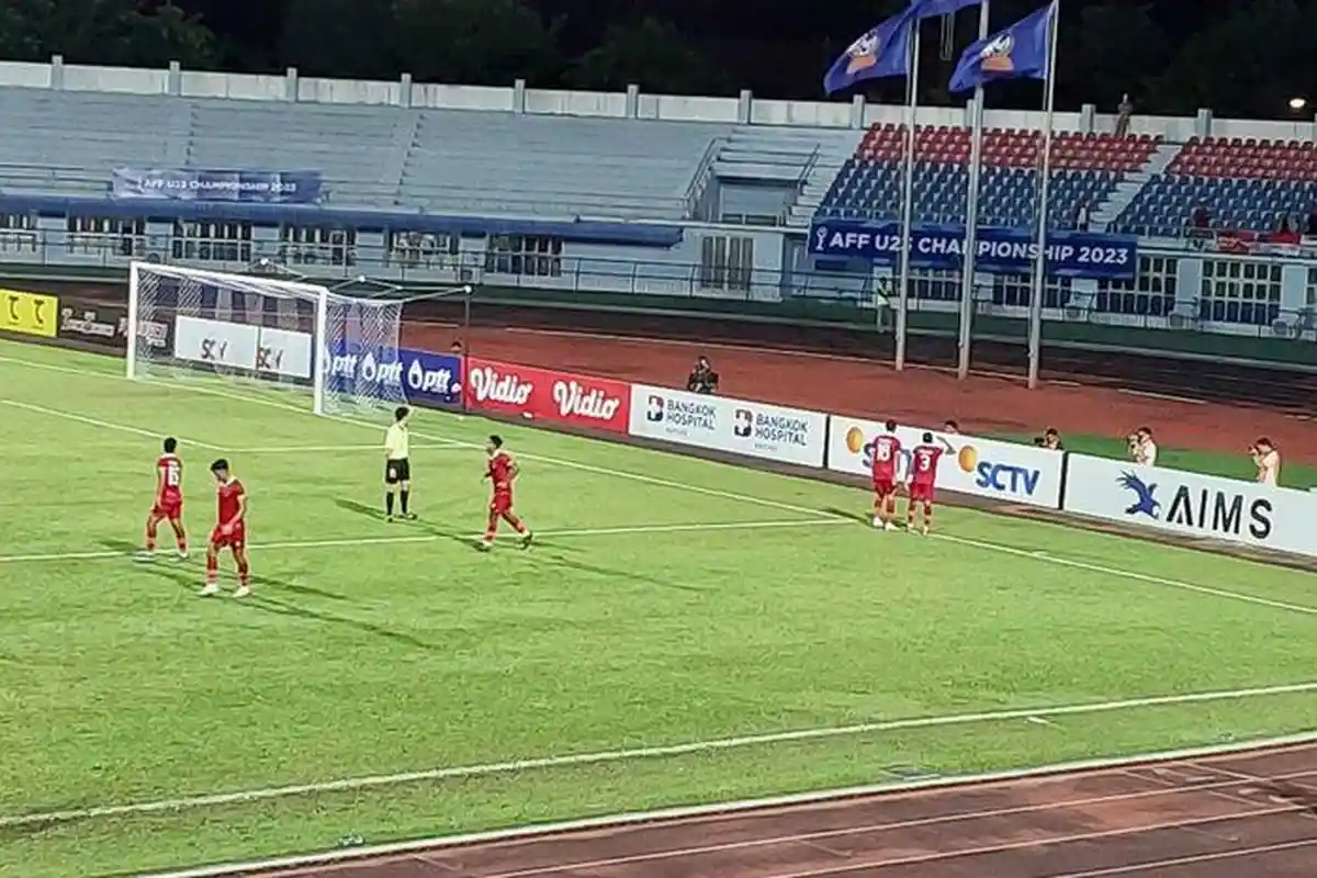 HASIL Babak I Semifinal Piala AFF U-23 Thailand vs Timnas Indonesia, Garuda Muda Unggul 3-1