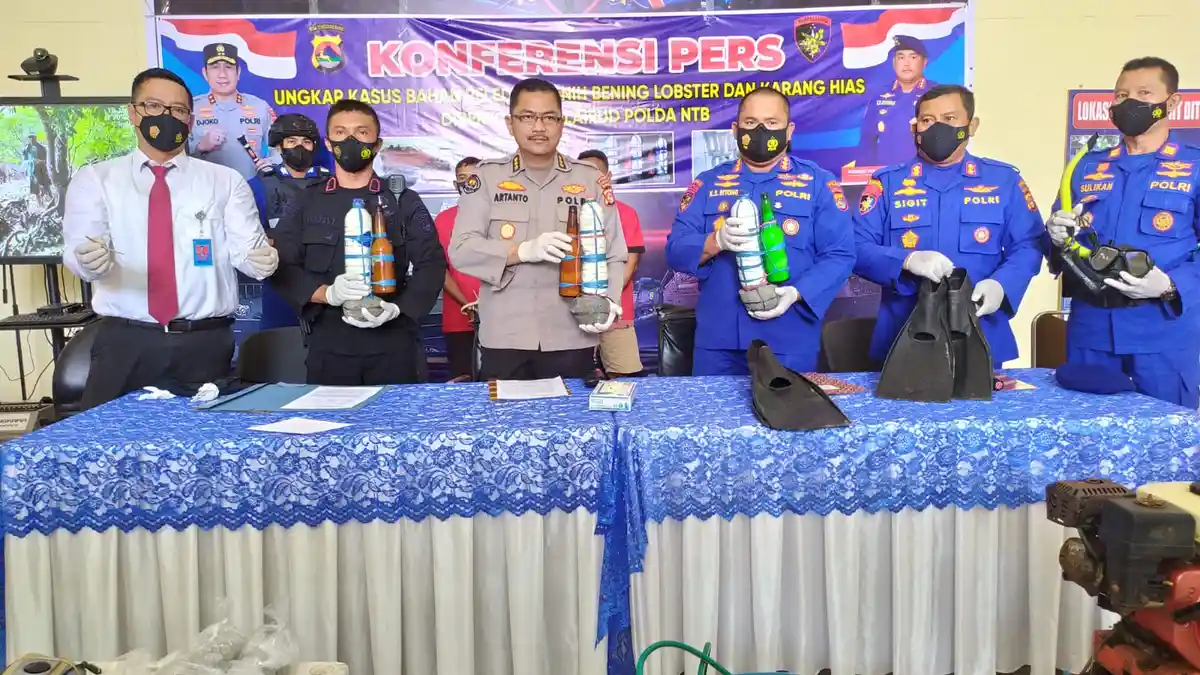 Nelayan di Lombok Timur Kepergok Mengebom Ikan, Bahan Peledak Dibeli dari Orang Lain