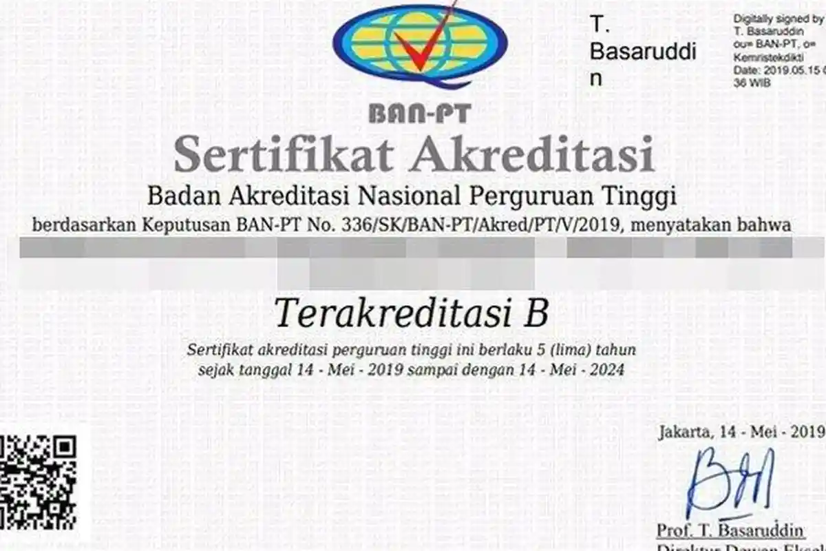 Link Download & Cetak Surat Akreditasi BAN PT 2019 UGM, ITB, UI, Unpad & Kampus Lainnya, Cek Disini