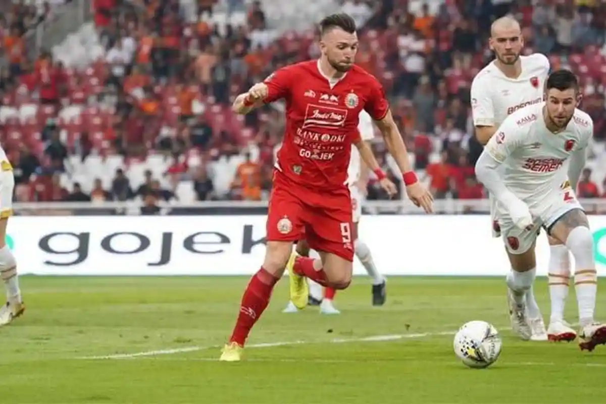 Gol Simic Bawa Kemenangan Macan Kemayoran, Simak HASIL Akhir Liga 1 2019 PSM vs Persija, Info
