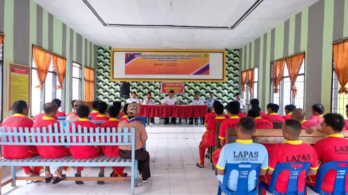 Gelar Sidang TPP, Sebanyak 36 Warga Binaan Lapas Kelas III Labuhan Bilik Diusulkan Jadi Tamping