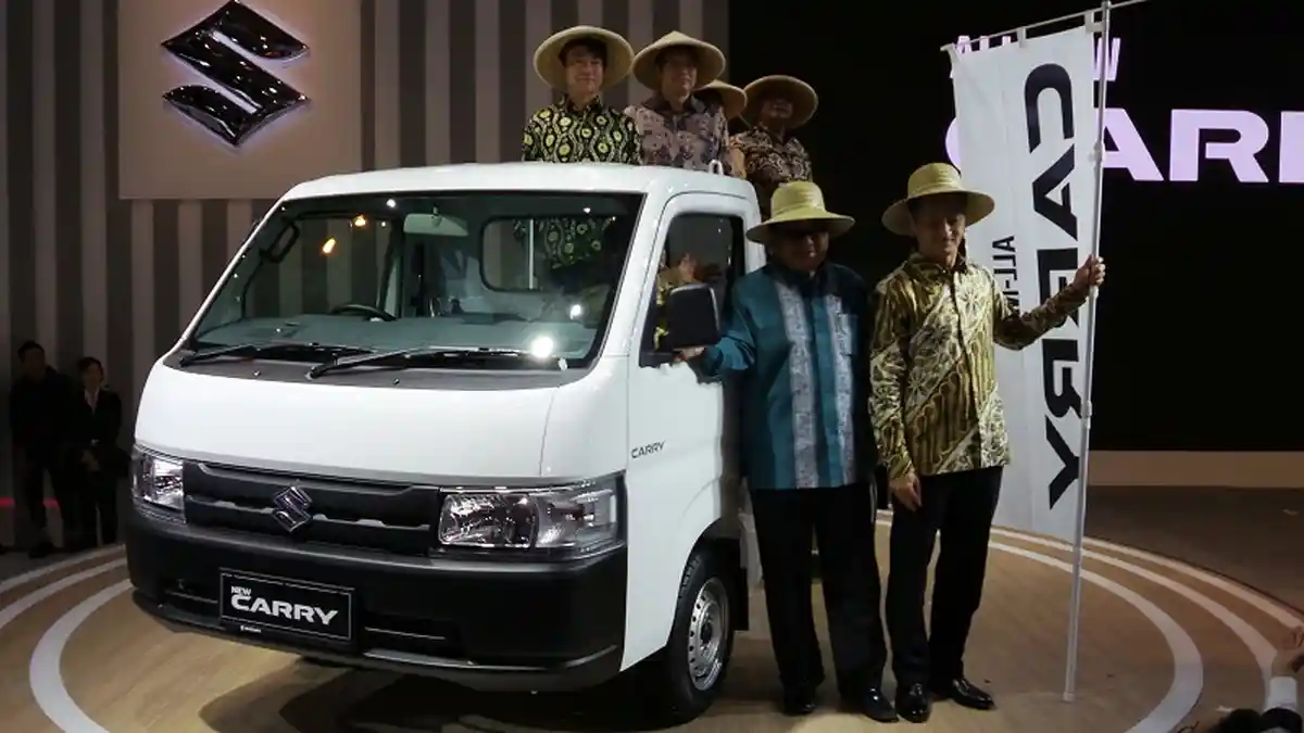 Suzuki New Carry Pick Up, Dimensi Lebih Besar, Mampu Angkut Muatan 1 Ton