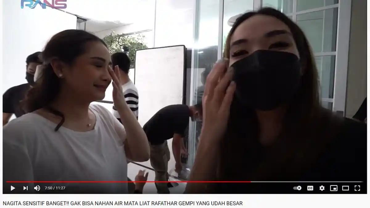 Bawaan Hamil, Nagita Slavina Nangis Lihat Rafathar & Gempi Begini, Gisel: Kayaknya Anaknya Cewe