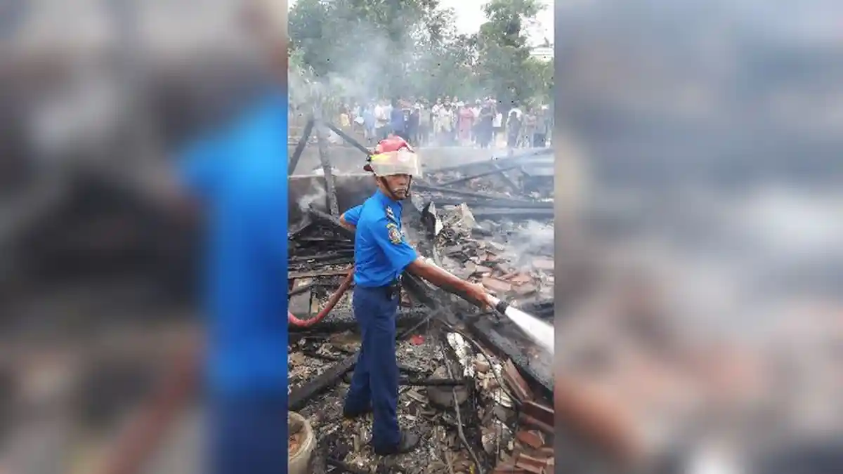 Rumah Petani di Indramayu Dilalap Api, Gabah 20 Ton Hasil Panen Terbakar, Korban Rugi Rp 500 Juta