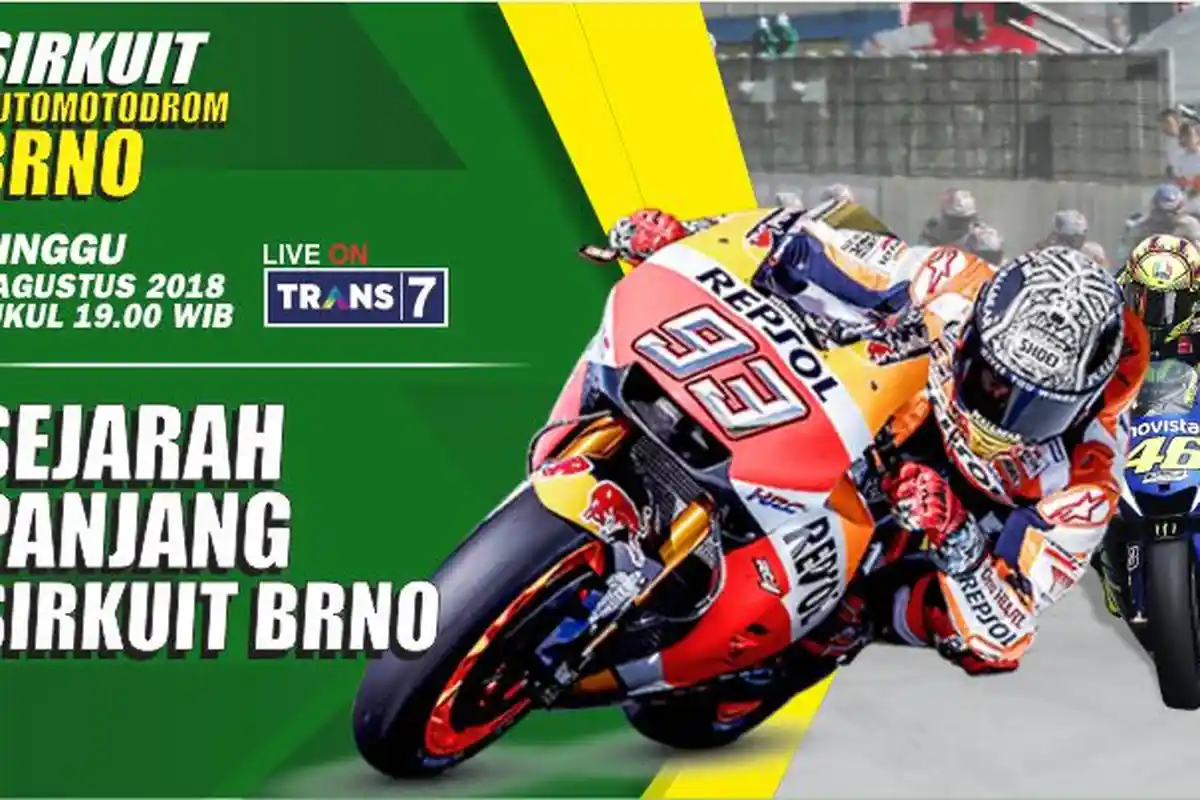MotoGP Ceko 2018 -  Fakta Menarik Jelang MotoGP di Sirkuit Automotodrom Brno