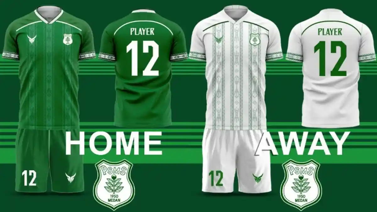 Ini Bocoran Desain Jersey PSMS Liga 2, Motif Kain Ulos Tak Dihilangkan