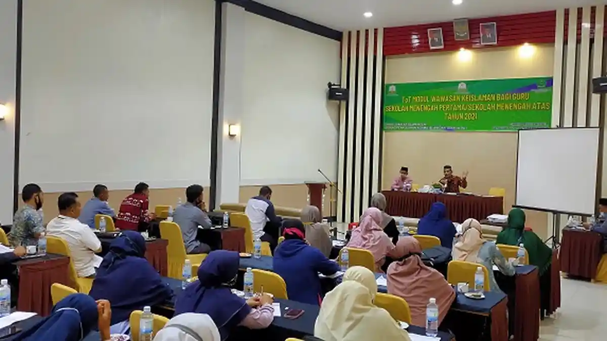 Dinas Syariat Islam Aceh Gelar ToT Wawasan Keislaman bagi Guru