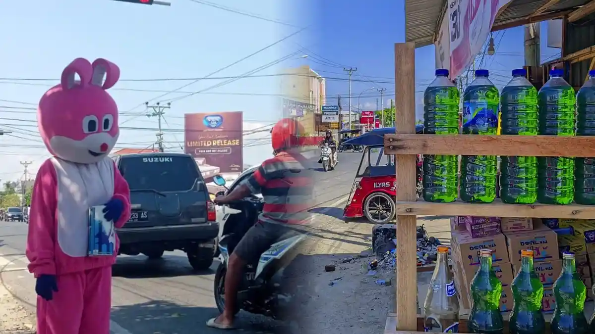 Kunjungan Presiden Jokowi ke Gorontalo, Penjual Bensin Eceran hingga Badut Ditertibkan Satpol PP