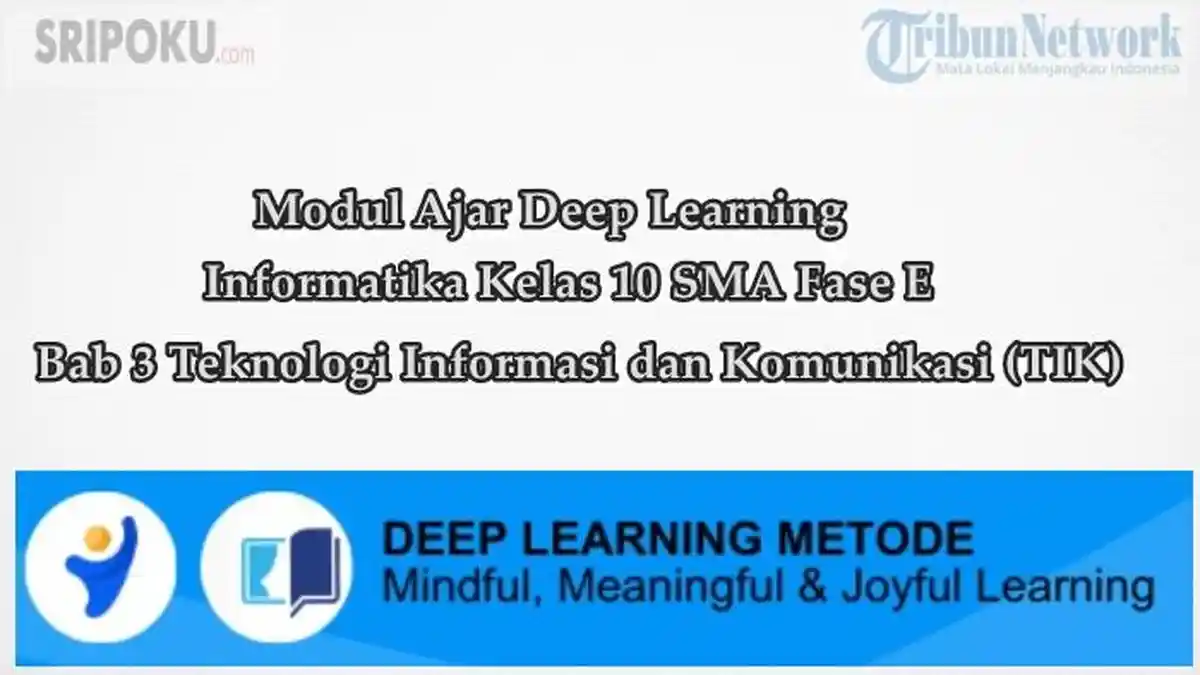 Modul Ajar Deep Learning Informatika Kelas 10 SMA Bab 3 Teknologi Informasi dan Komunikasi