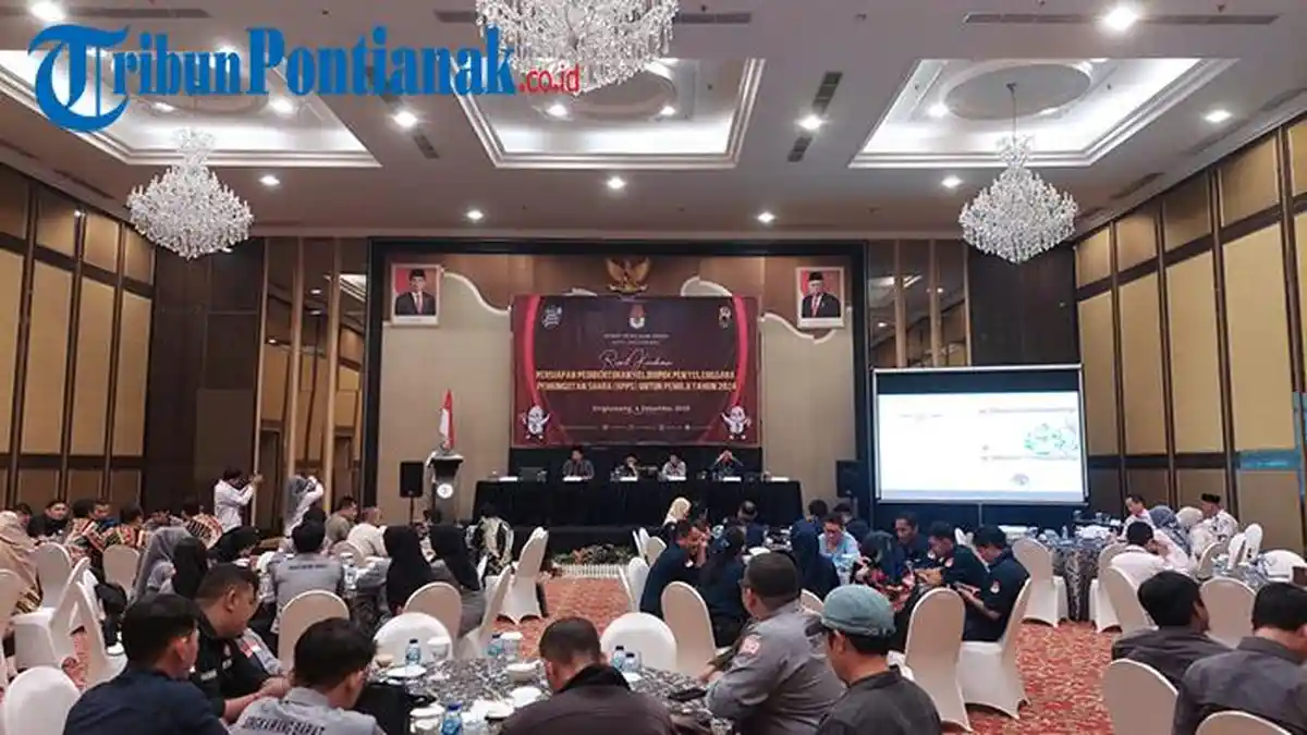 Rakor Pembentukan KPPS, KPU Singkawang Berharap PPK dan PPS Pahami Regulasi