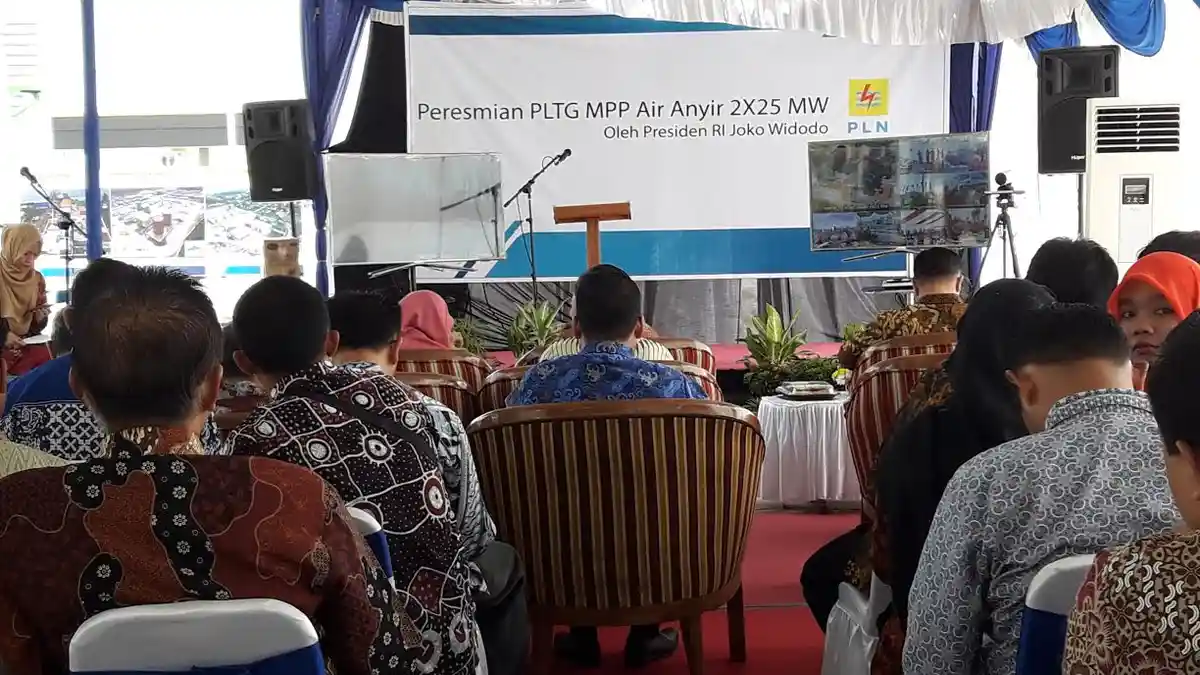 Jokowi Resmikan MPP Air Anyir Bangka dan MPP Suge Belitung