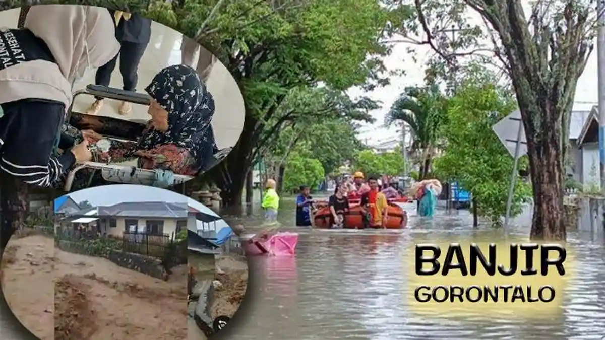 Detik-detik Haripa Kadu, Warga Gorontalo yang Selamatkan Diri dari Banjir Setinggi Leher dan Ombak