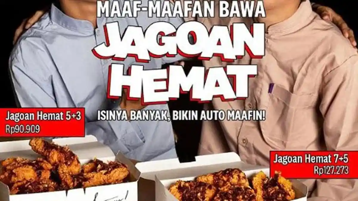 3 Promo KFC Hari Ini 20 April 2023, 5 Ayam Rendang dan 3 Nasi Rp90.909