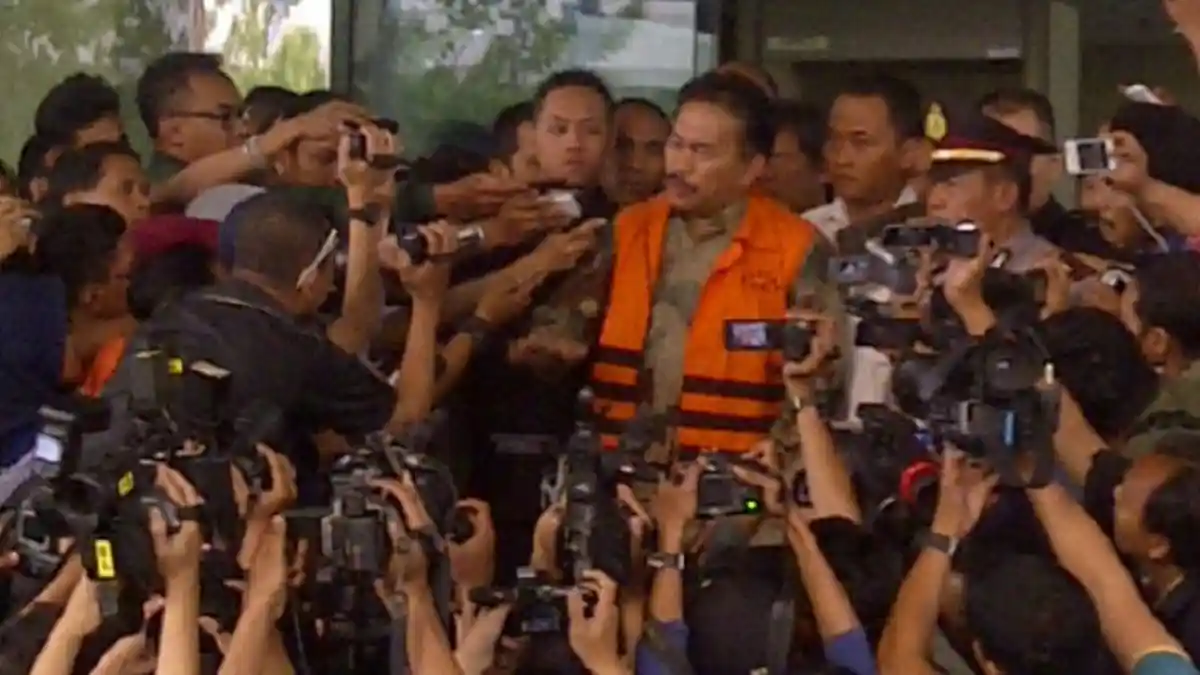Bupati Tapteng Geram Langsung Ditahan di Rutan Militer