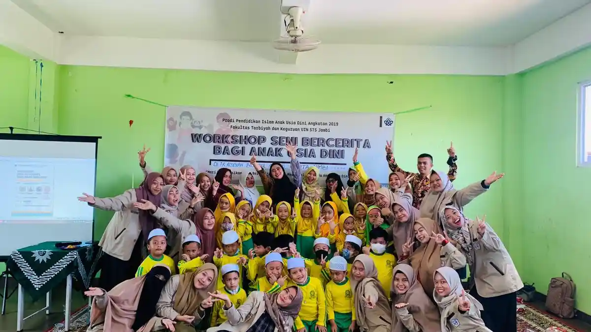 Prodi PIAUD UIN STS Jambi Lakukan PKM di TK ABA 4 Kota Jambi