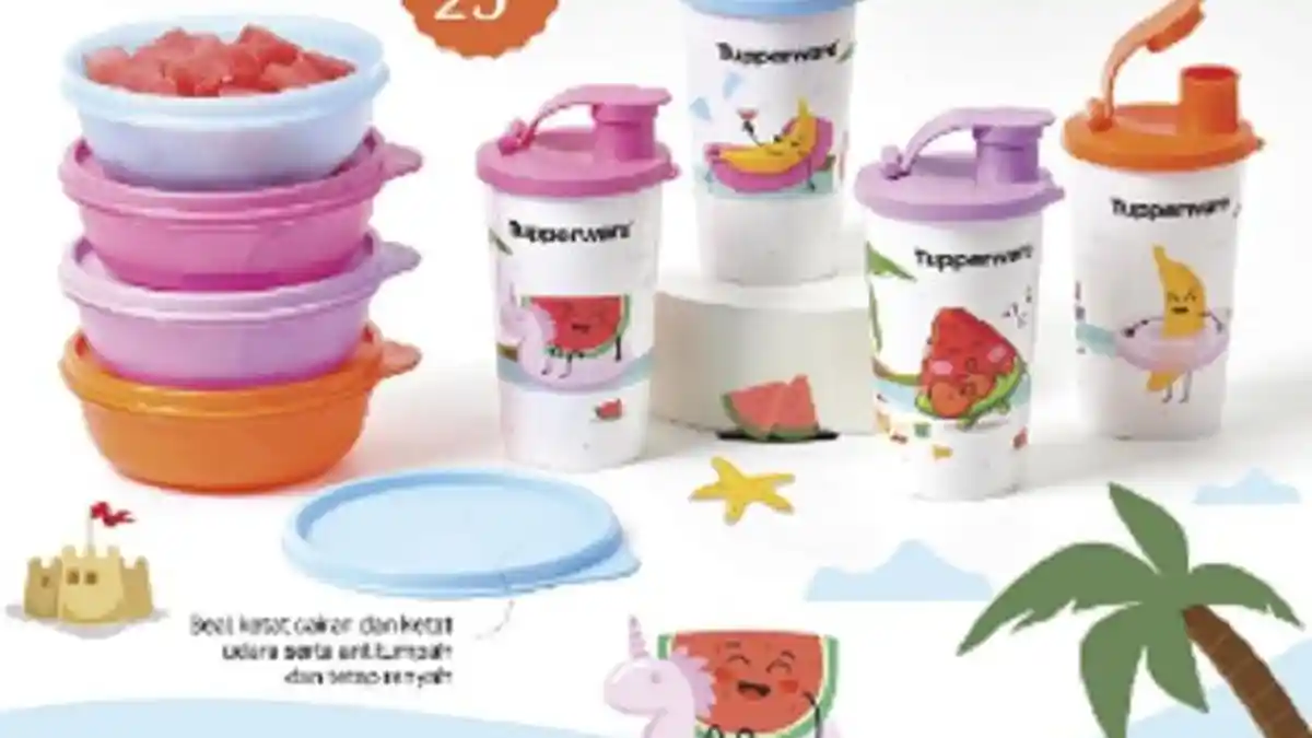 KATALOG Lengkap Promo Tupperware Terbaru 1-4 Maret 2023, Diskon Heboh Awal Bulan, Banyak Gratisan