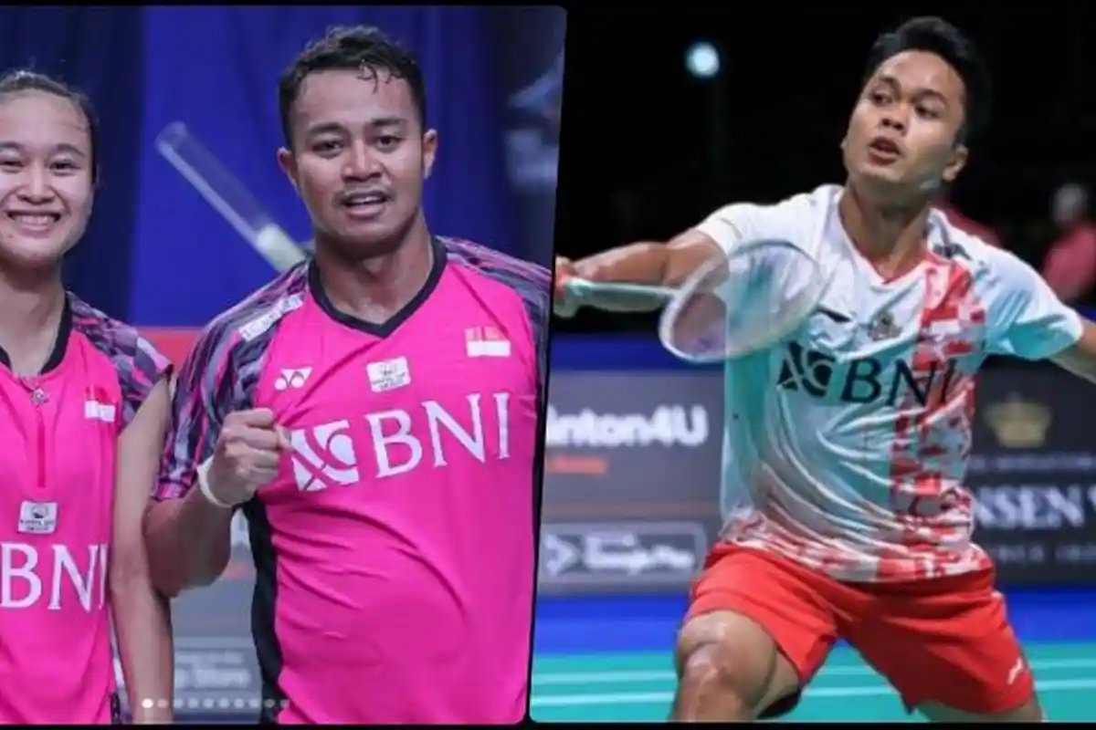 Rekap Hasil Semifinal Hylo Open 2022, Kalahkan India, Anthony Ginting Susul Rehan/Lisa ke Final