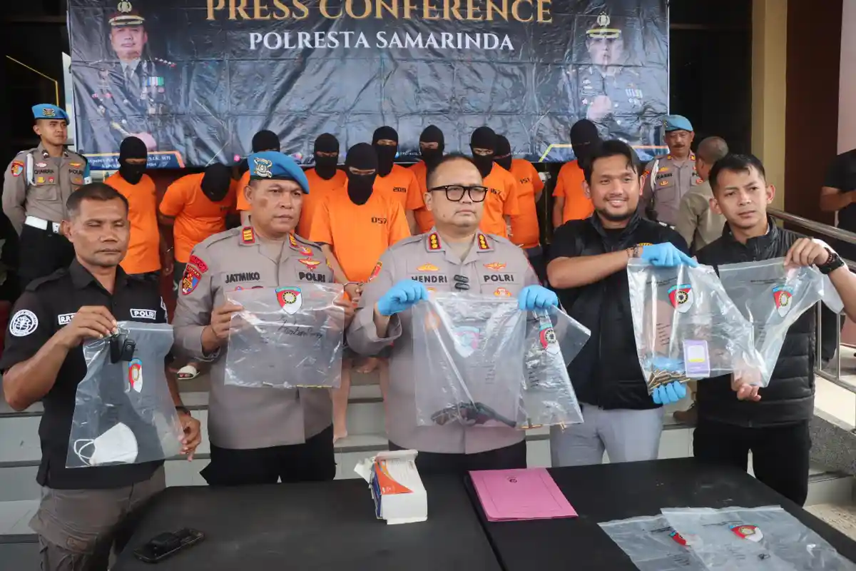 Senpi Pelaku Pembunuh di THM Samarinda Belum Jelas Asal Usulnya